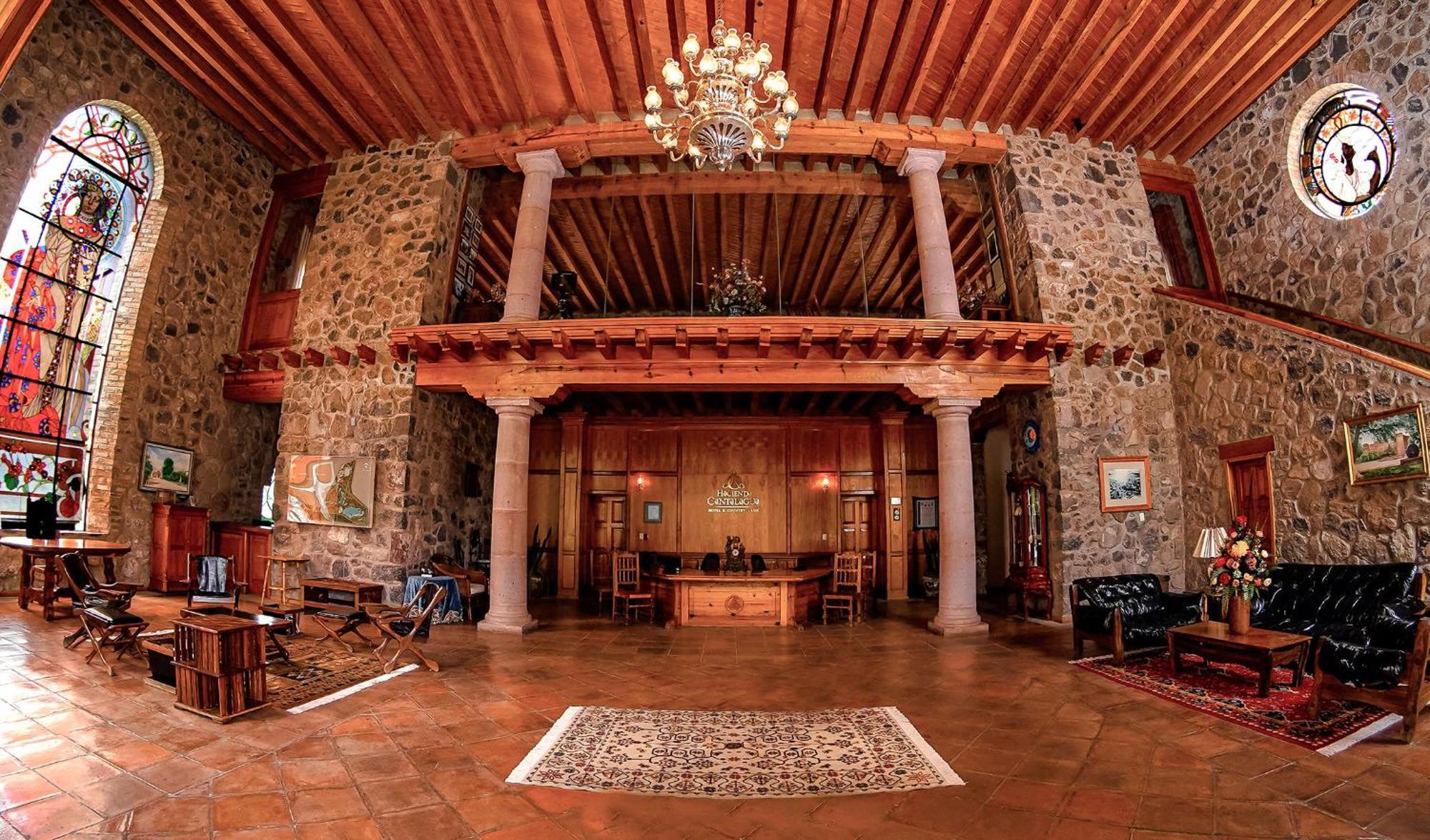 Hotel Hacienda Cantalagua Golf Contepec Eksteriør bilde