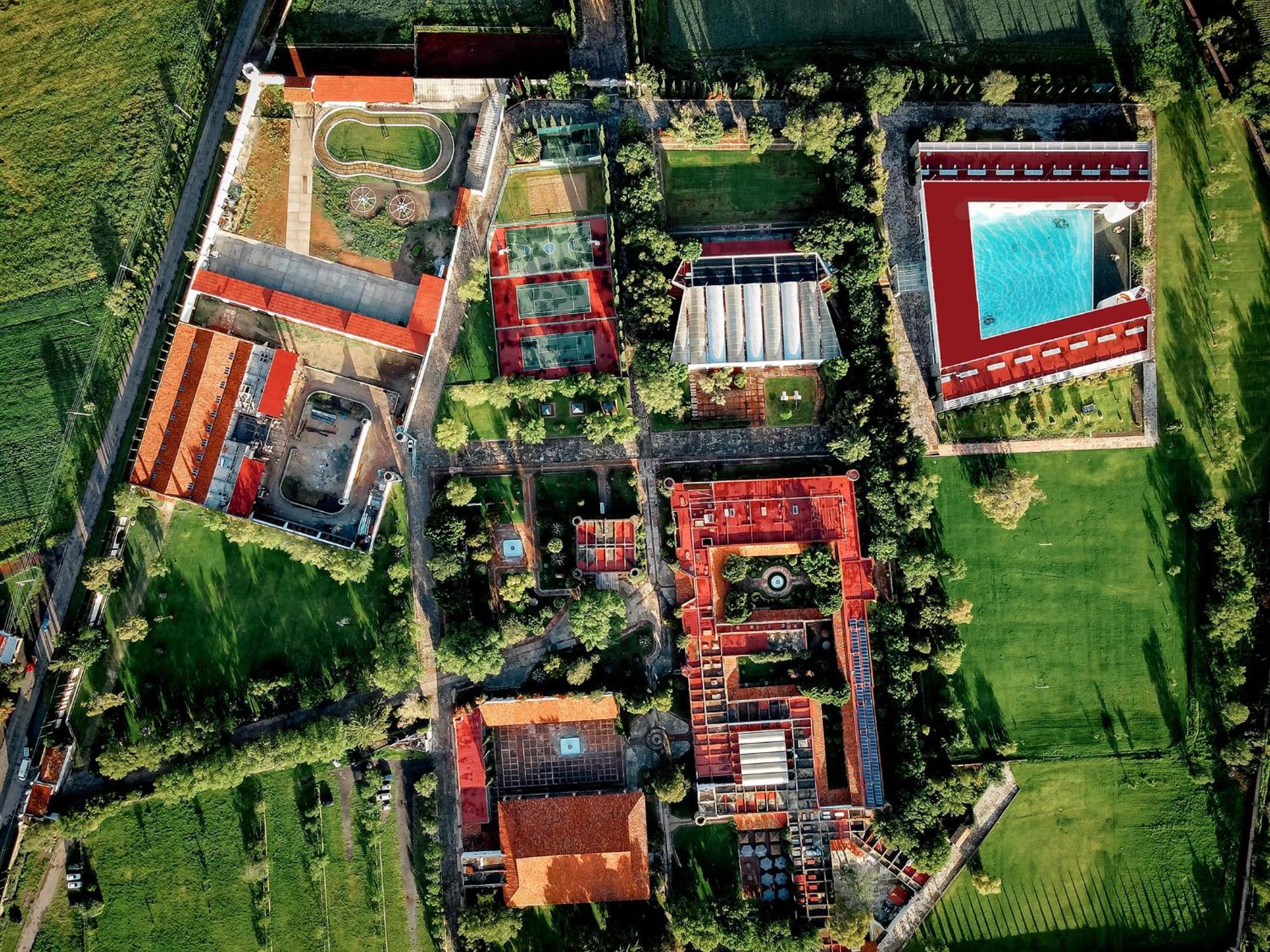 Hotel Hacienda Cantalagua Golf Contepec Eksteriør bilde